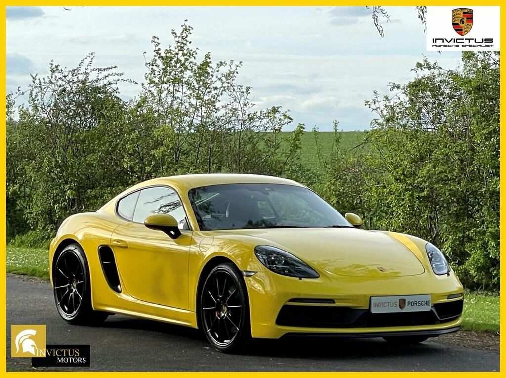 Porsche 718 Coupe Yellow #1