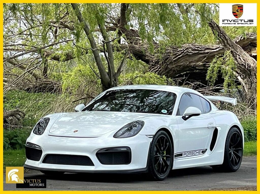 Porsche Cayman Coupe White #1