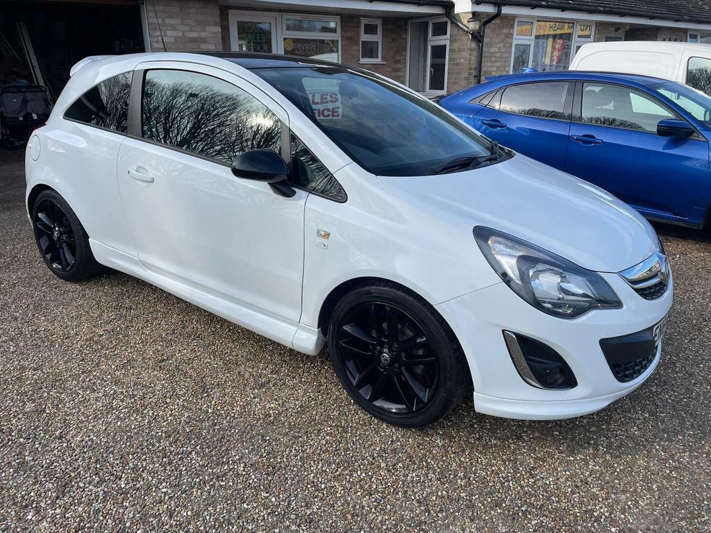 Compare Vauxhall Corsa 1.2 16V Limited Edition Euro 5 EN64NLY White