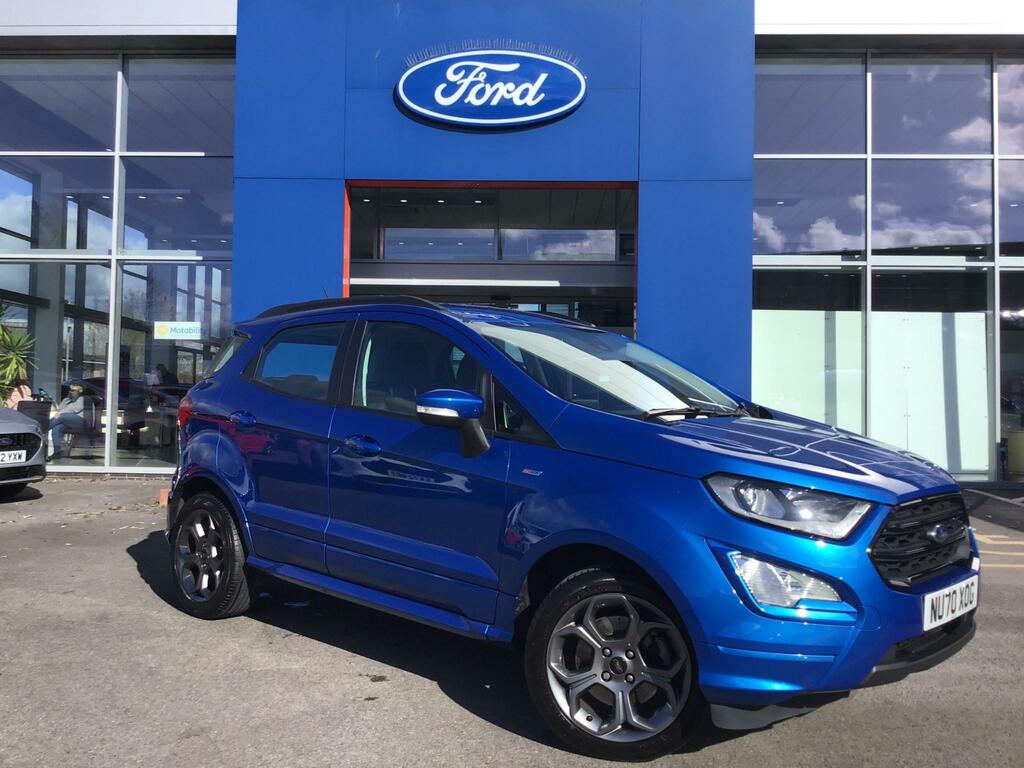Compare Ford Ecosport 1.0T Ecoboost St-line Euro 6 Ss NU70XOG Blue