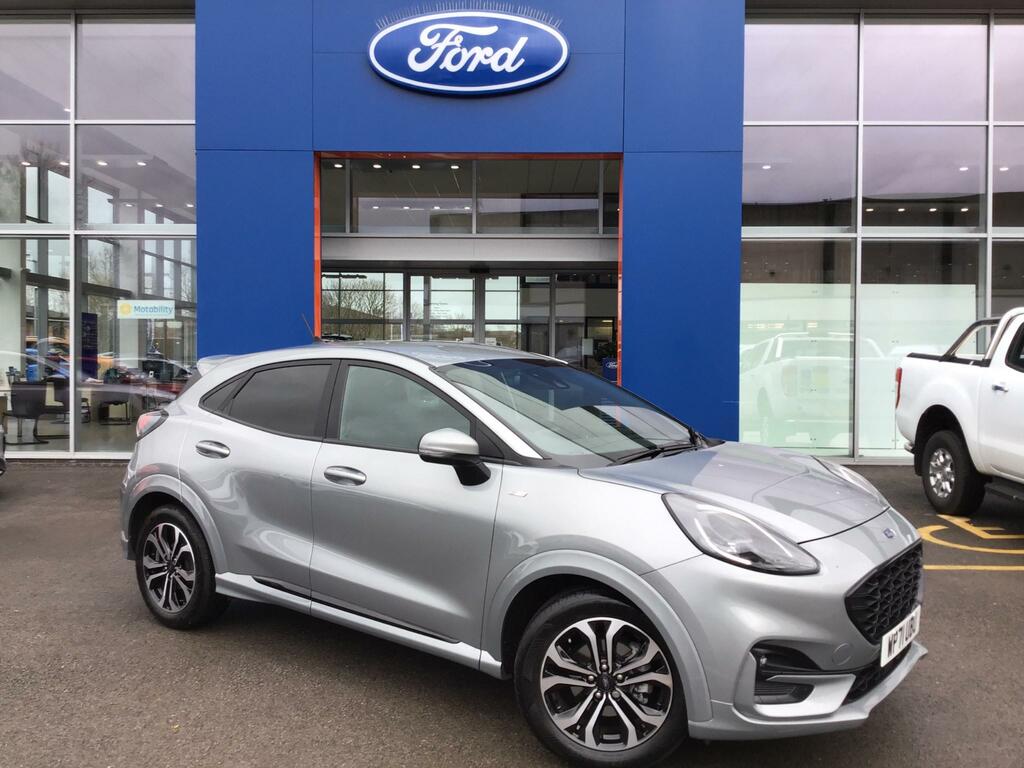 Compare Ford Puma 1.0T Ecoboost Mhev St-line Design Dct Euro 6 Ss WP71UBU Silver