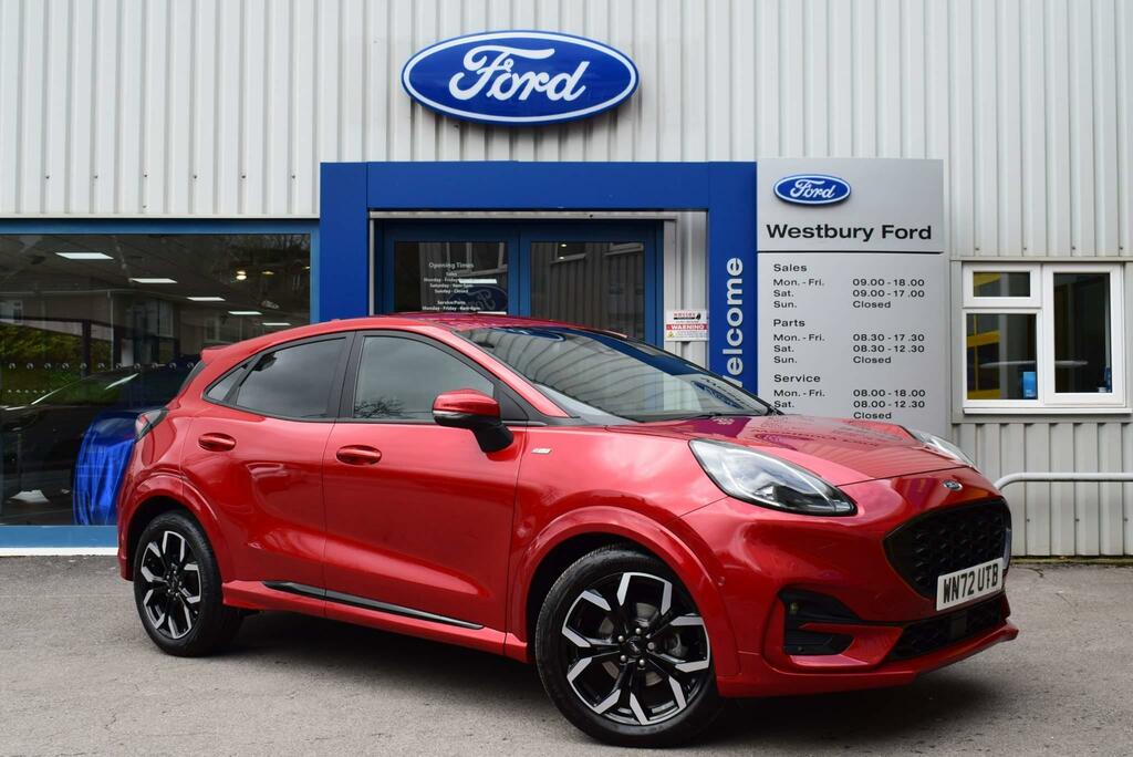 Ford Puma 1.0T Ecoboost Mhev St-line X Euro 6 Ss Red #1