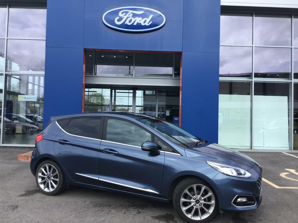 Compare Ford Fiesta 1.0T Ecoboost Mhev Vignale Edition Euro 6 Ss EJ70YJP Blue