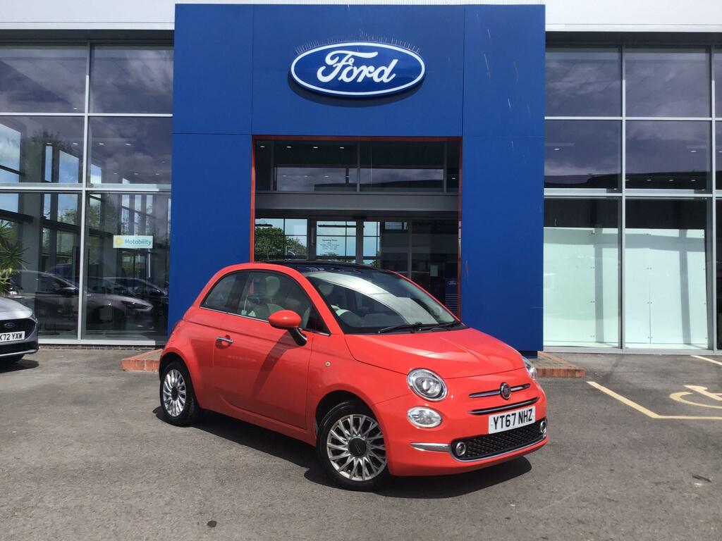 Compare Fiat 500 1.2 Lounge Euro 6 Ss YT67NHZ Pink