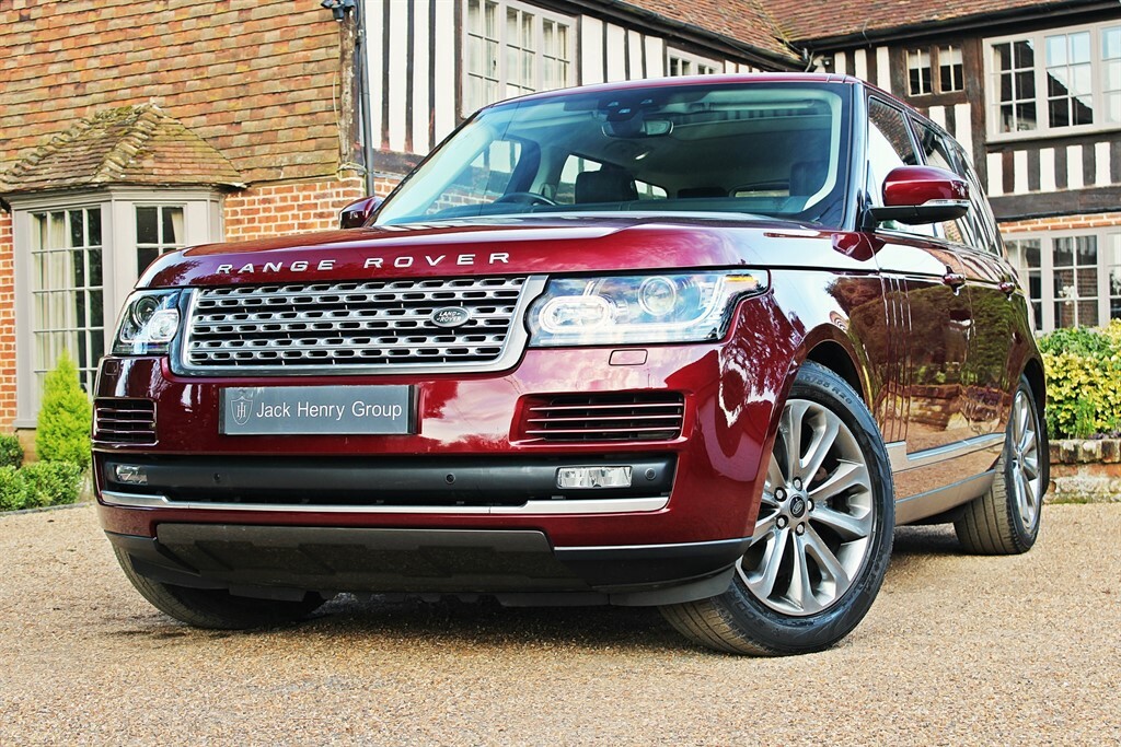 Compare Land Rover Range Rover Tdv6 Vogue SK17UMS Red