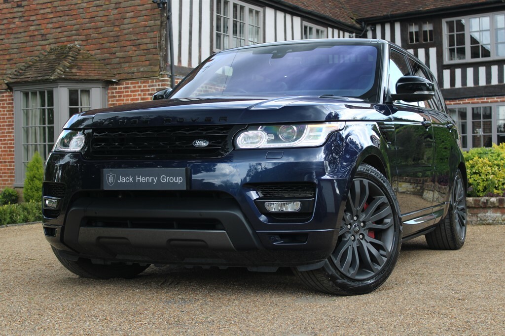 Compare Land Rover Range Rover Sport Sdv6 Hse Dynamic WG66NZE Blue