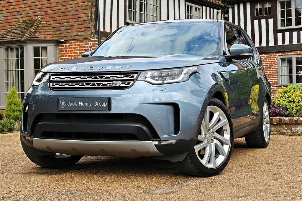 Compare Land Rover Discovery Sd4 Hse Luxury OY68AZZ Blue