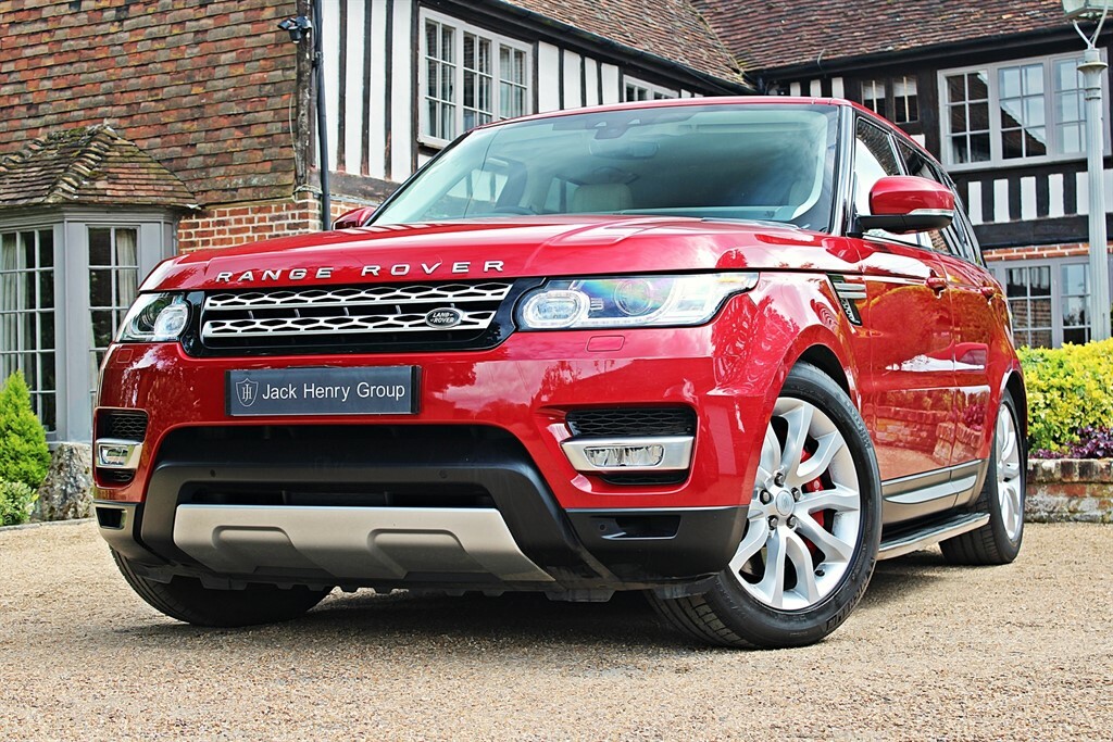 Compare Land Rover Range Rover Sport Sdv6 Hse BP66XUG Red