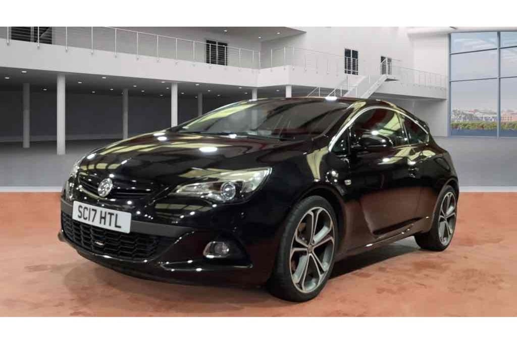 Vauxhall Astra GTC Coupe Black #1