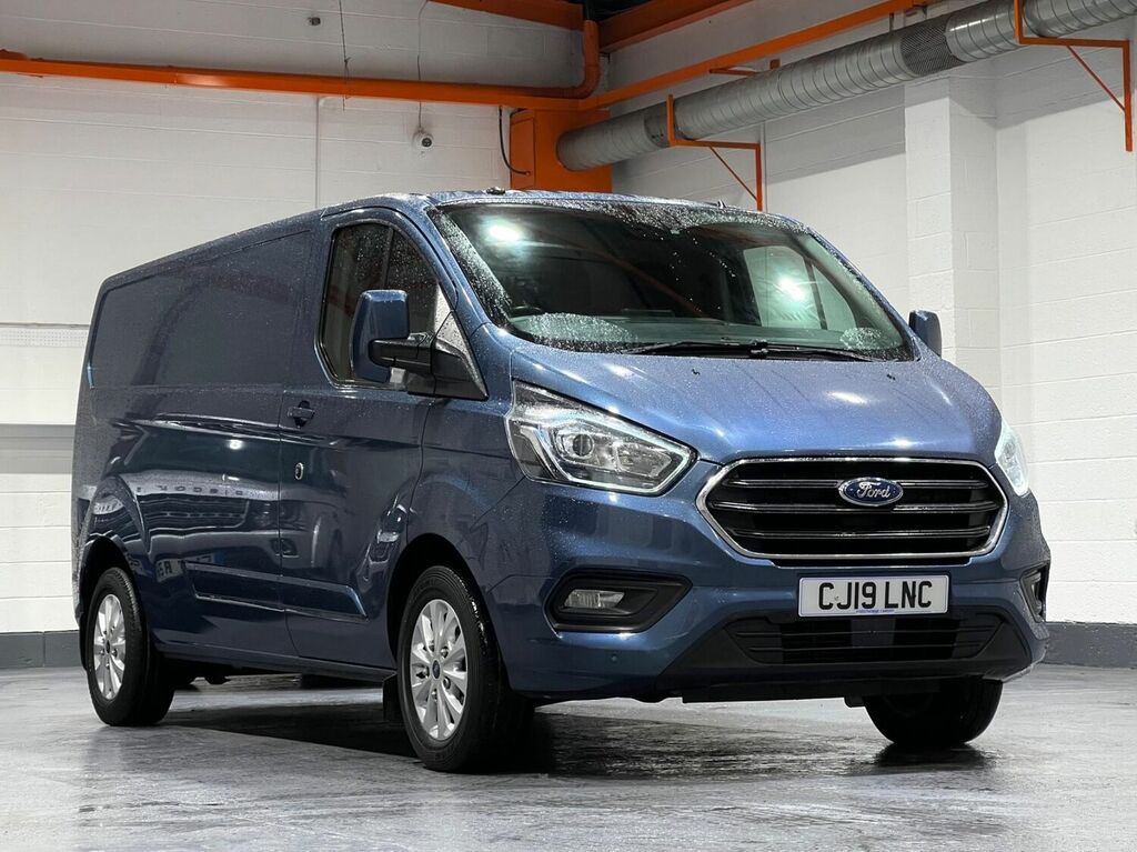 Compare Ford Transit Custom Panel Van 2.0 300 Ecoblue Limited L2 H1 Euro 6 CJ19LNC Blue