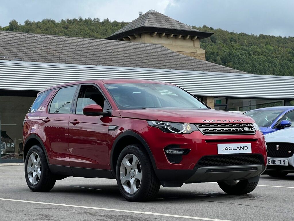 Compare Land Rover Discovery Sport 4X4 2.0 Td4 Se Tech 4Wd Euro 6 Ss 201665 AP65GNJ Red