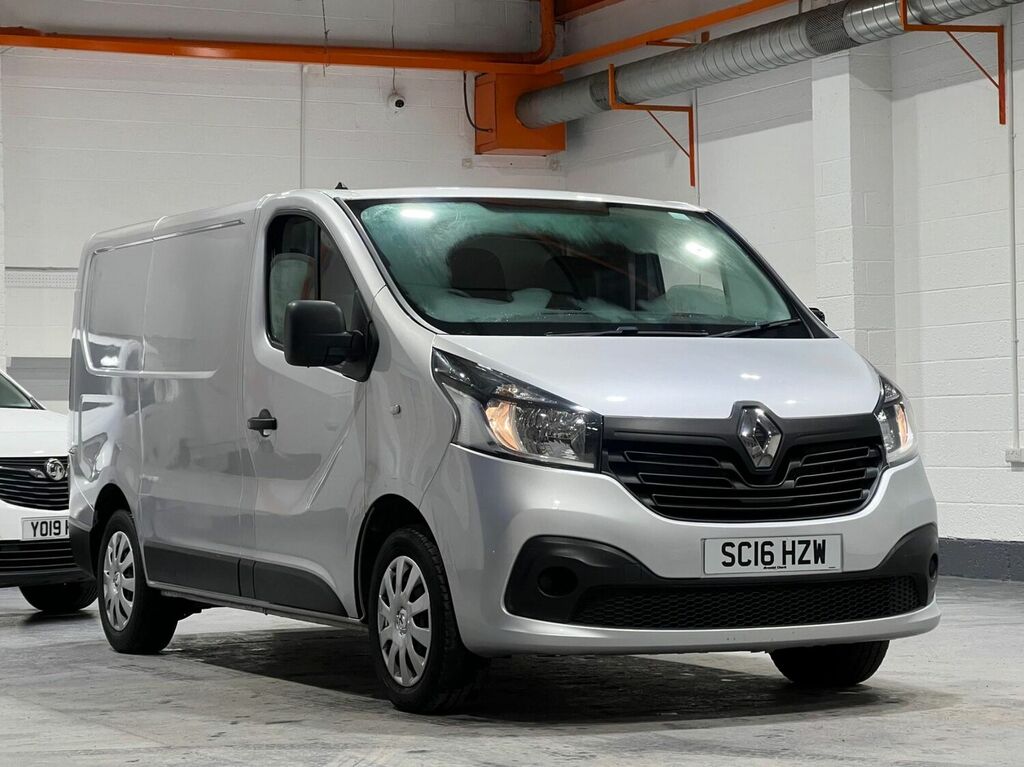 Compare Renault Trafic Panel Van 1.6 Dci 27 Business Swb Standard Roof E SC16HZW Silver