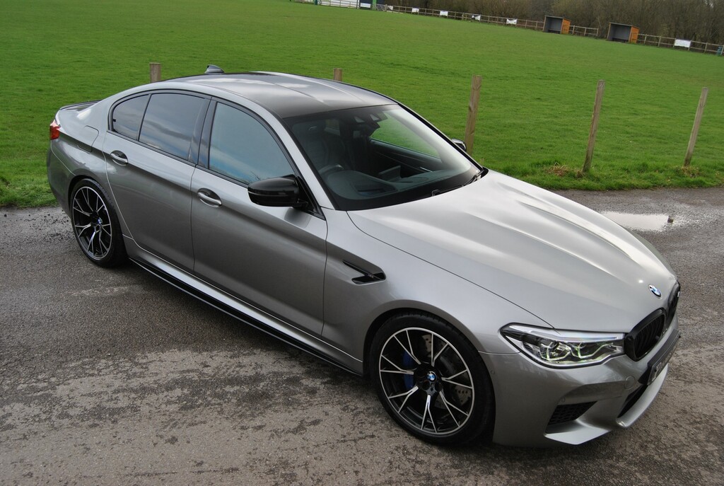 Compare BMW M5 Saloon SC68THK Grey
