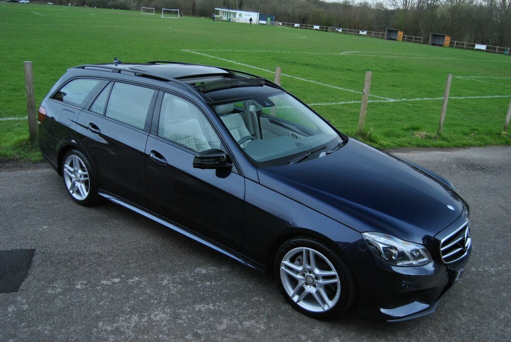Compare Mercedes-Benz E Class Estate BD15XXS Blue