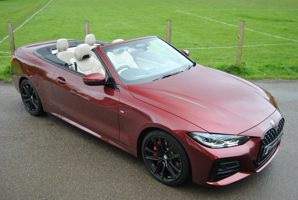 BMW 4 Series Convertible Red #1