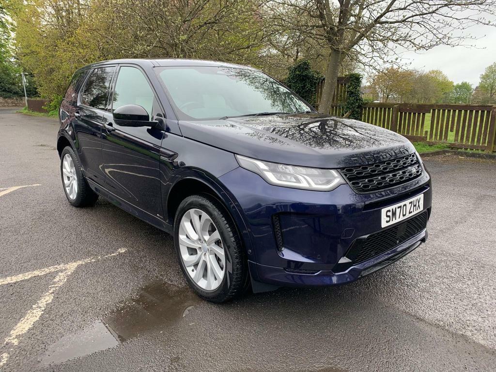 Compare Land Rover Discovery Sport Sport 2.0 D165 Mhev R-dynamic S Plus 4Wd Euro SM70ZHX Blue