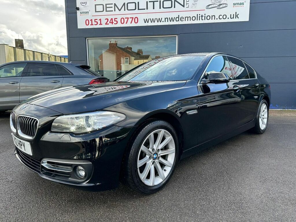 Compare BMW 5 Series Saloon 2.0 520D Luxury Euro 6 Ss 2014 K2HPY Black