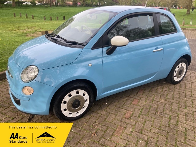 Compare Fiat 500 1.2 Colour Therapy Hatchback NL64ZTV Blue