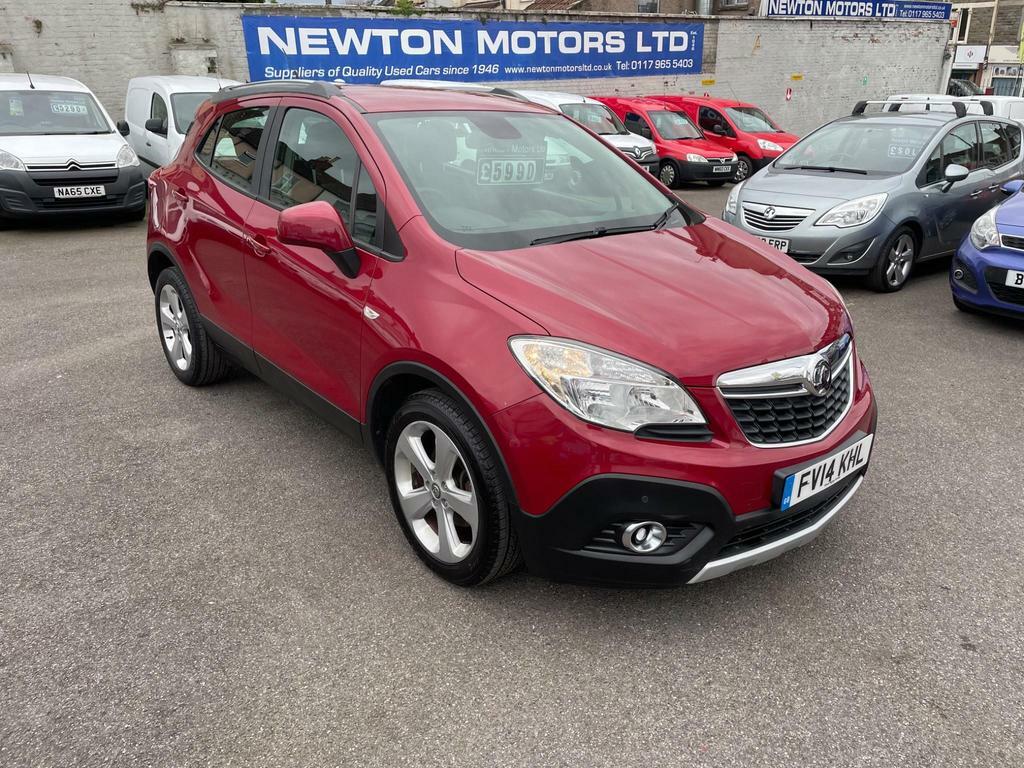 Compare Vauxhall Mokka 1.6 Exclusiv 2Wd Euro 5 Ss FV14KHL Red