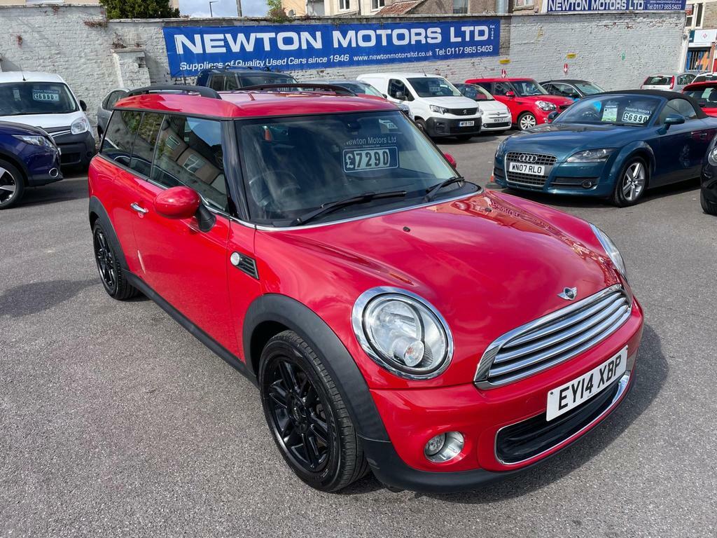 Compare Mini Clubman 1.6 One Euro 6 EY14XBP Red