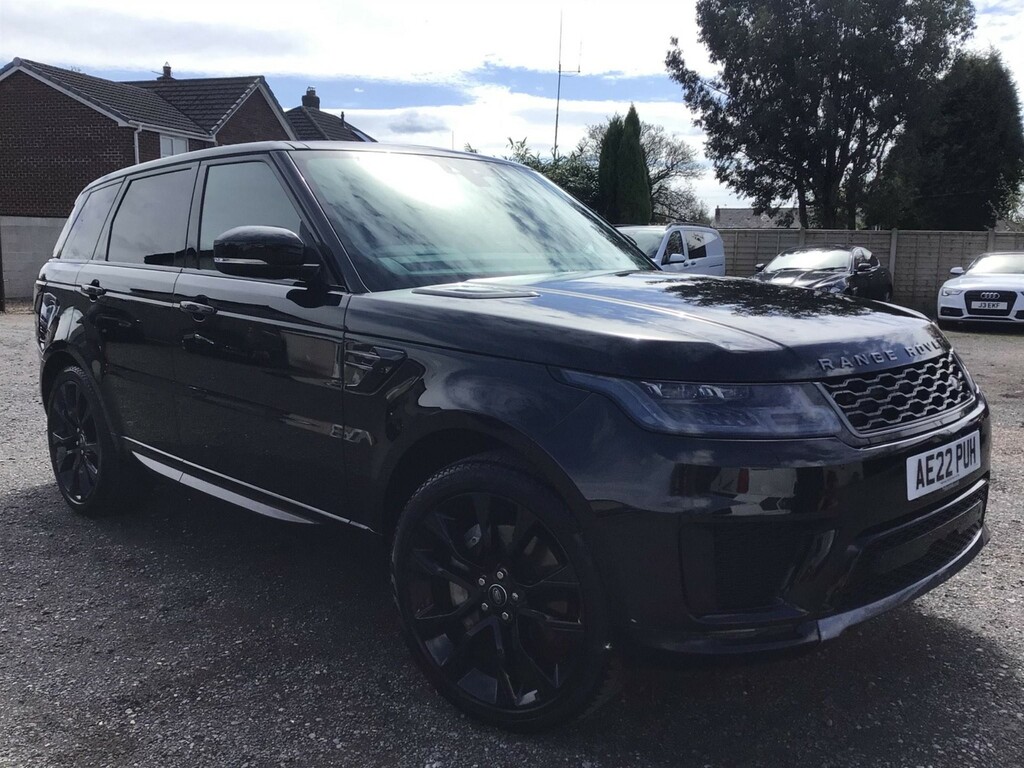 Compare Land Rover Range Rover Sport 3.0 D250 Mhev Hse Silver 4Wd Euro 6 Ss AE22PUH Black