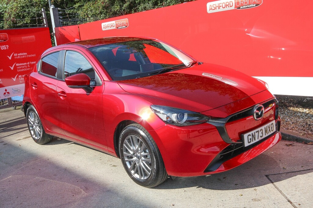 Compare Mazda 2 1.5 Skyactiv G Exclusive-line GN73MXO Red