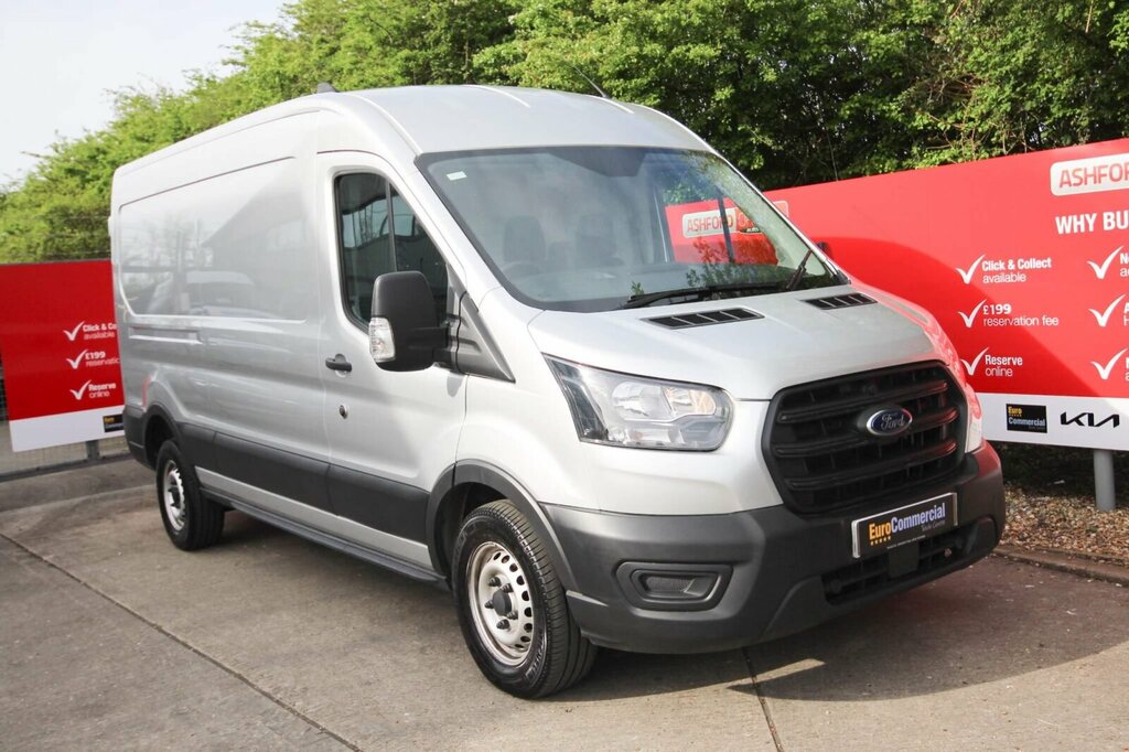 Ford Transit Custom 2.0 350 Ecoblue Leader Fwd L3 H2 Euro 6 Ss Silver #1
