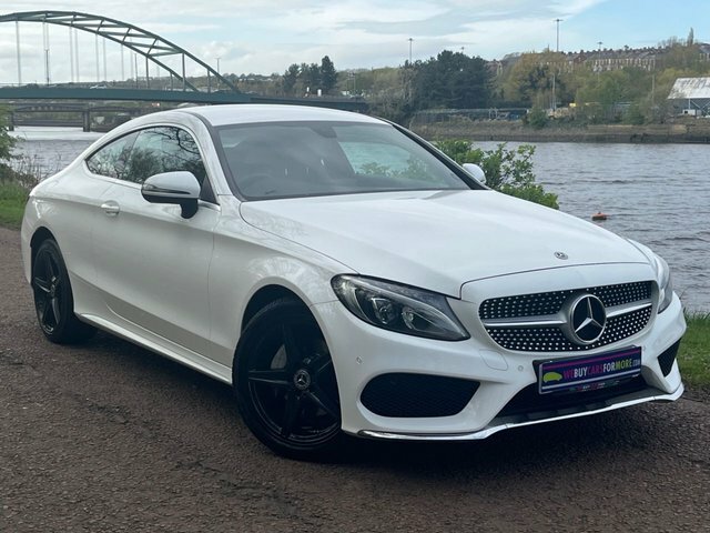 Compare Mercedes-Benz C Class 2.1 C 220 D 4Matic Amg Line 168 Bhp SO18WRA White