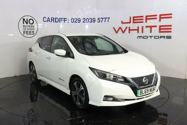 Compare Nissan Leaf 40Kwh N-connecta Sat BL69NUK White