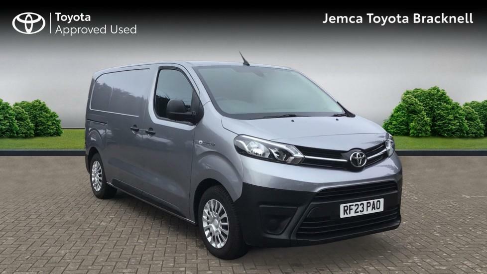 Compare Toyota PROACE 75Kwh Icon Medium Panel Van Mwb 6Dr 7Kw Obc RF23PAO Grey
