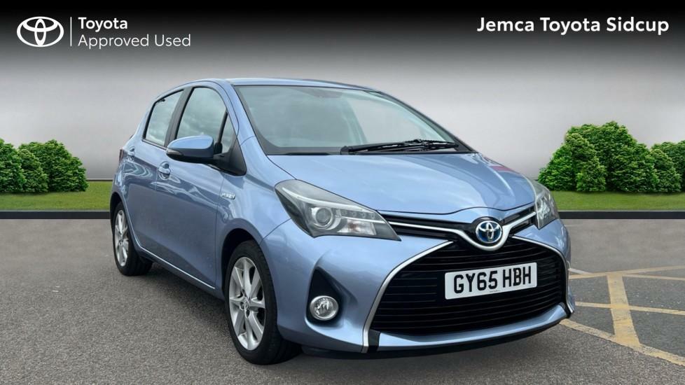 Compare Toyota Yaris 1.5 Vvt-h Excel E-cvt Euro 6 15In Alloy GY65HBH Blue