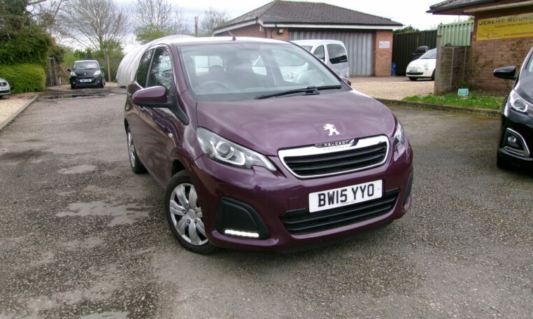 Compare Peugeot 108 1.0 Active Euro 6 BW15YYO 