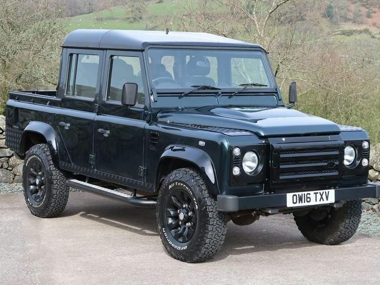 Compare Land Rover Defender 2.2 Tdci Xs Double Cab Pickup 4Wd Euro 5 OW16TXV Green
