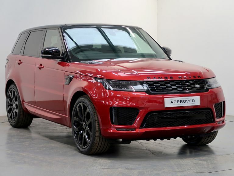 Compare Land Rover Range Rover Sport Sdv6 Hse Dynamic PO70XUP Red