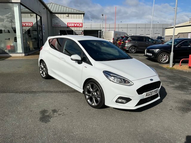 Compare Ford Fiesta 1.0 St-line X 138 Bhp AU20YYD White