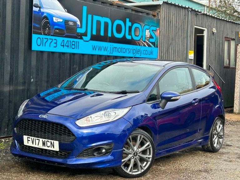 Compare Ford Fiesta St-line FV17WCN Blue