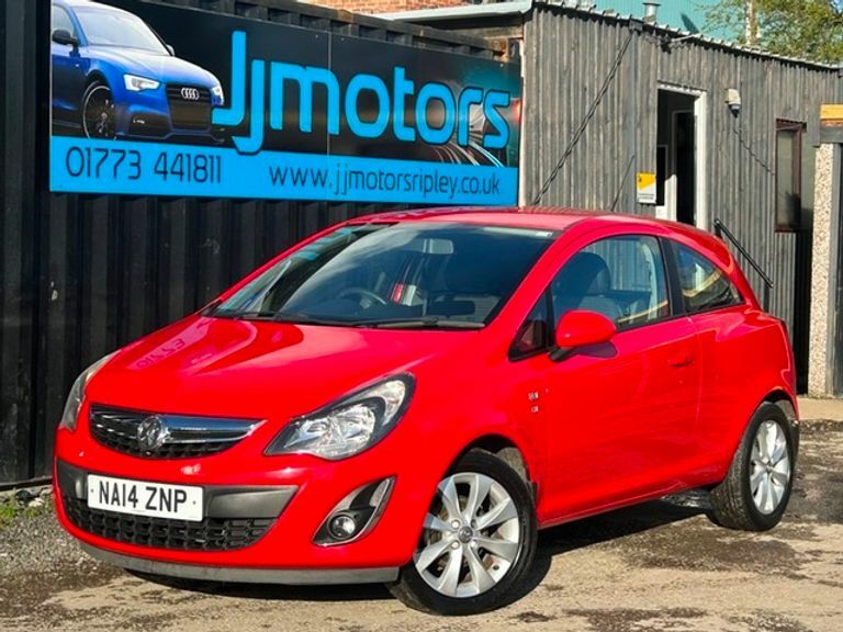 Compare Vauxhall Corsa Excite Ecoflex NA14ZNP Red