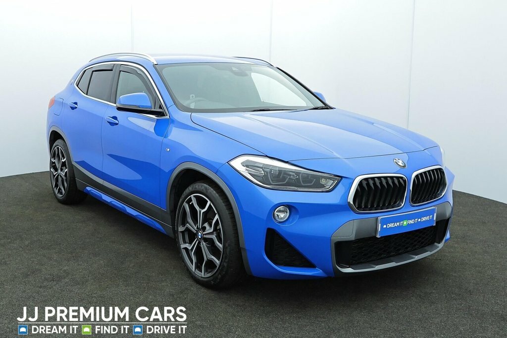 Compare BMW X2 Xdrive20d M Sport X AJ18XLX Blue