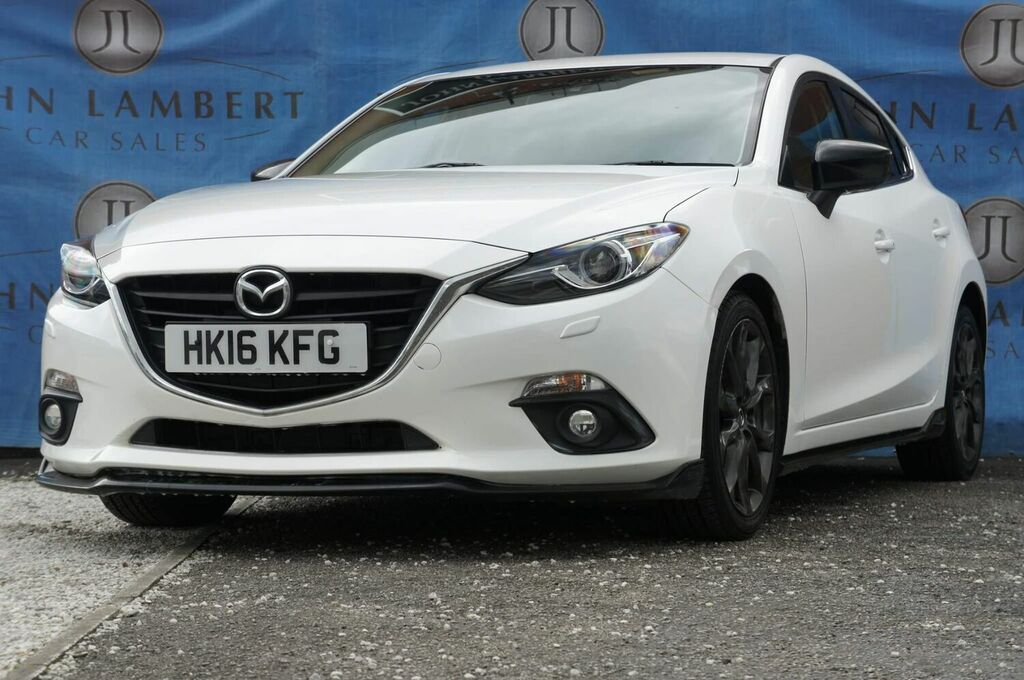 Compare Mazda 3 Hatchback 2.0 Skyactiv-g Sport Black Euro 6 Ss HK16KFG White