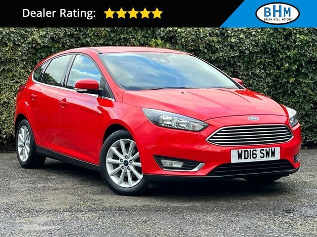 Compare Ford Focus Hatchback WD16SWW Red