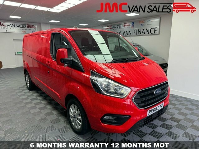 Compare Ford Transit Custom Custom 2.0 300 Limited RE69LTA Red