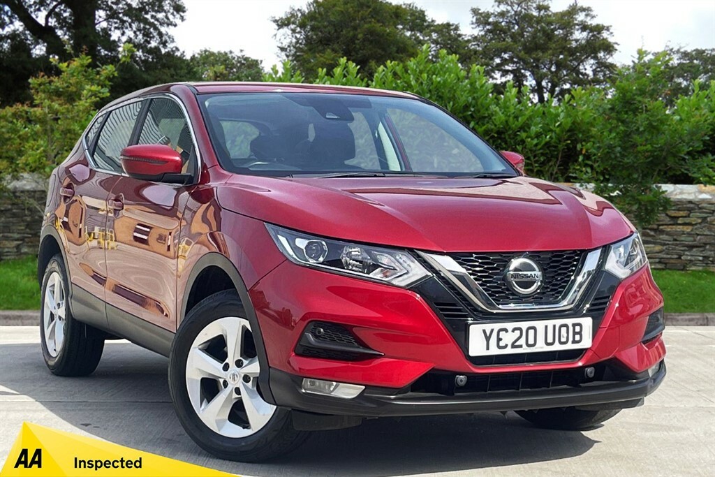 Compare Nissan Qashqai 1.5L Dci Acenta Premium Dct One Years Wa YC20UOB Red