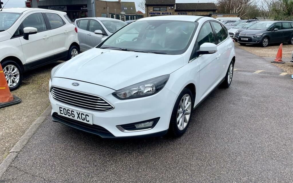 Ford Focus 1.0 Eco-boost 87,000 Miles 20 Tax White #1
