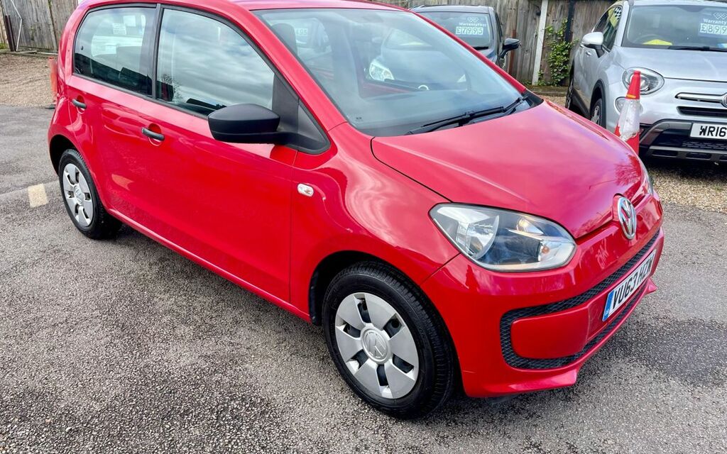 Compare Volkswagen Up Only 29000 Fsh 1.0 L 20 Tax VU63HZW Red