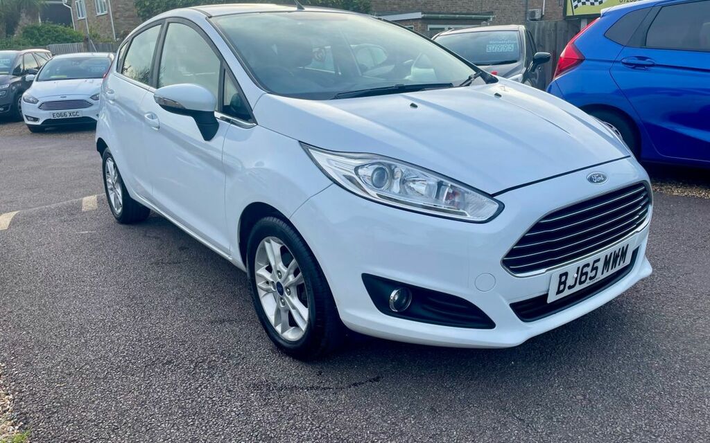 Compare Ford Fiesta 1 L Eco-boost Only 73,000 Miles 0 Tax BJ65MWM White