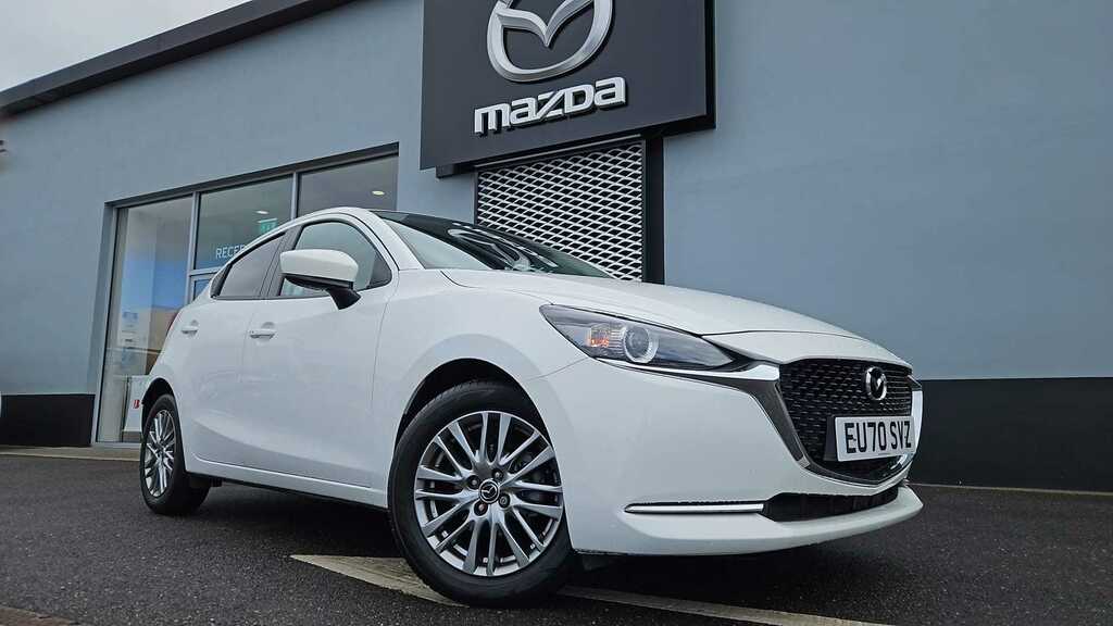 Compare Mazda 2 2 Sport Nav Mhev EU70SVZ White