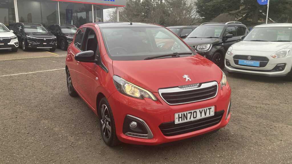 Compare Peugeot 108 108 Allure HN70YVT Red