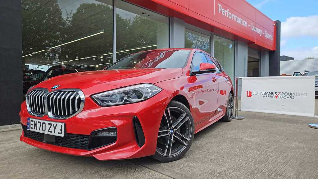 Compare BMW 1 Series M Sport EN70ZYJ Red