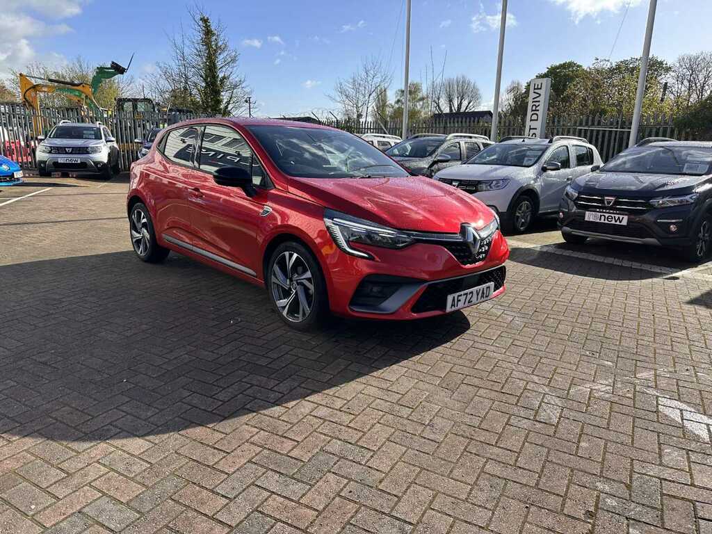 Compare Renault Clio Hat 1.0 Tce 90 Rs Line AF72YAD Red
