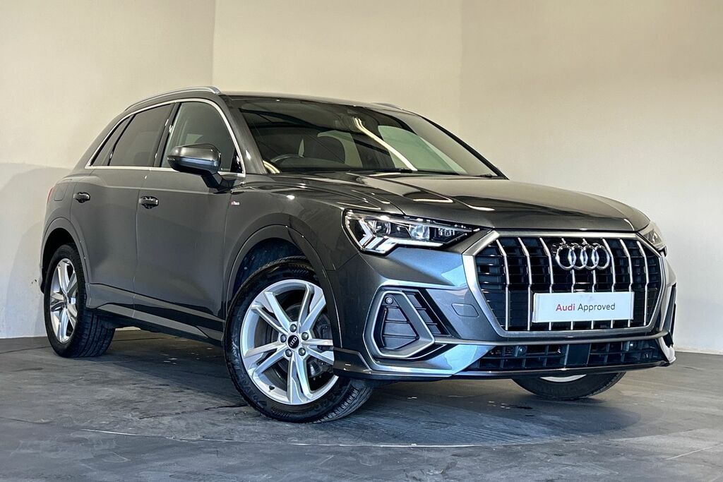 Compare Audi Q3 S Line 35 Tfsi 150 Ps S Tronic WN70FMD Grey